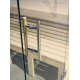 Wooden handle for sauna
