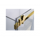 Maniva 24-Karat Gold Shower Enclosure by PG Italy Manufacturing