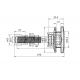  PG Fixed glazing  spider rotule