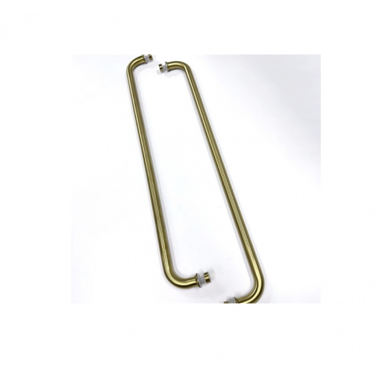 PG towel handle polished gold