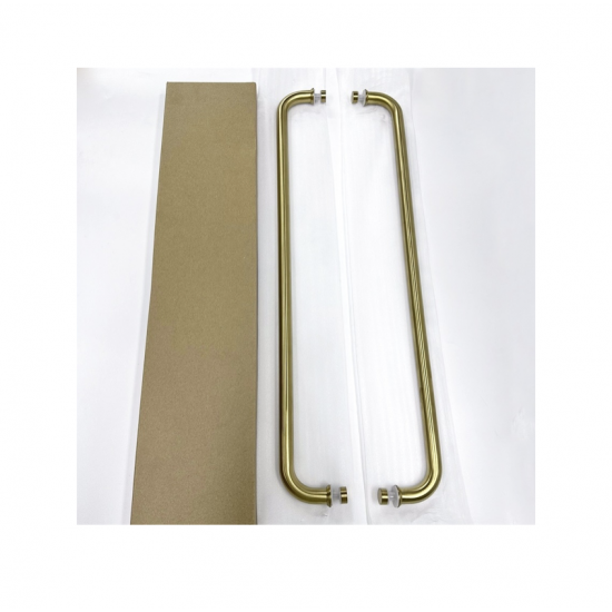 PG towel handle polished gold