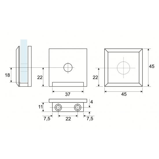 PGCZC0Z101G polished chrome