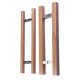 Wooden handle for sauna