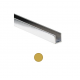 U profile gold glass 8 mm 20x12x12 mm 3000 mm