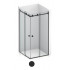 Maniva 90 degree in black 