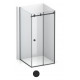 Maniva wall to glass in black
