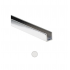U profile polished chrome glass 8 mm 20x12x12 mm 3000 mm