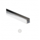 U profile polished chrome glass 8 mm 20x12x12 mm 3000 mm